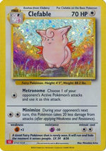 Clefable 14 - Trading Card Game Classic Holofoil - Poke-Collect
