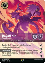 Madam Mim - Purple Dragon (Enchanted) (208/204) - Rise of the Floodborn Holofoil - Poke-Collect