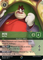 Pete - Bad Guy (Enchanted) (209/204) - Rise of the Floodborn Holofoil - Poke-Collect