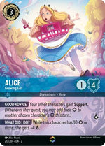 Alice - Growing Girl (Enchanted) (213/204) - Rise of the Floodborn Holofoil - Poke-Collect