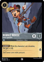 Minnie Mouse - Funky Spelunker (183/204) - Into the Inklands Cold Foil - Poke-Collect