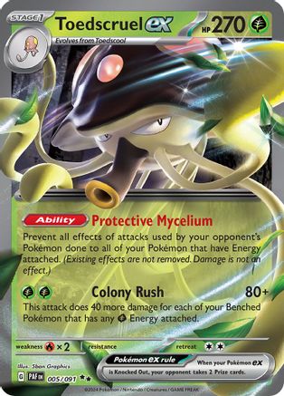 Toedscruel ex 5 - SV Paldean Fates Holofoil - Poke-Collect