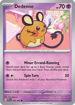 Dedenne 36 - SV Paldean Fates Reverse Holofoil - Poke-Collect