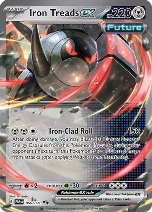 Iron Treads ex 66 - SV Paldean Fates Holofoil - Poke-Collect