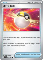 Ultra Ball 91 - SV Paldean Fates Reverse Holofoil - Poke-Collect