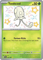 Toedscool 105 - SV Paldean Fates Holofoil - Poke-Collect