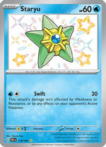 Staryu 118 - SV Paldean Fates Holofoil - Poke-Collect