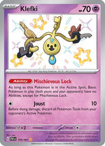 Klefki 159 - SV Paldean Fates Holofoil - Poke-Collect