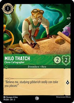 Milo Thatch - Clever Cartographer (79/204) - Into the Inklands Cold Foil - Poke-Collect