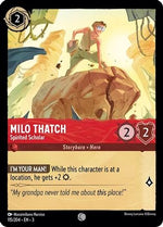 Milo Thatch - Spirited Scholar (115/204) - Into the Inklands - Poke-Collect