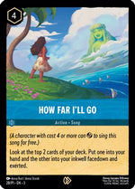 How Far I'll Go (28) - Disney Lorcana Promo Cards Cold Foil - Poke-Collect