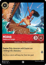 Moana - Undeterred Voyager (117/204) - Into the Inklands Cold Foil - Poke-Collect