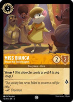 Miss Bianca - Rescue Aid Society Agent (10/204) - Into the Inklands Cold Foil - Poke-Collect