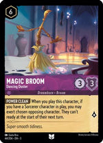 Magic Broom - Dancing Duster (44/204) - Into the Inklands Cold Foil - Poke-Collect