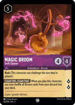 Magic Broom - Swift Cleaner (45/204) - Into the Inklands - Poke-Collect