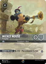 Mickey Mouse - Trumpeter (Enchanted) (220/204) - Into the Inklands Holofoil - Poke-Collect