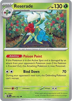 Roserade 9 - SV05 Temporal Forces Reverse Holofoil - Poke-Collect