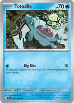 Totodile 39 - SV05 Temporal Forces Reverse Holofoil - Poke-Collect
