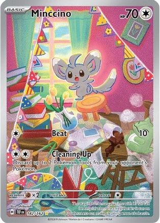 Minccino 182 - SV05 Temporal Forces Holofoil - Poke-Collect