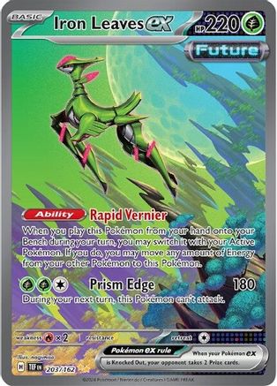 Iron Leaves ex 203 - SV05 Temporal Forces Holofoil - Poke-Collect