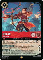 Mulan - Elite Archer (224/204) (244/204) - Illumineers Quest Deep Trouble Cold Foil - Poke-Collect