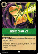 Signed Contract (99/204) - Ursulas Return - Poke-Collect