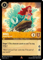 Ariel - Singing Mermaid (3/204) - Ursulas Return Cold Foil - Poke-Collect