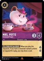 Mrs. Potts - Enchanted Teapot (52/204) - Ursulas Return - Poke-Collect