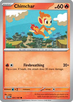 Chimchar 31 - SV06 Twilight Masquerade Reverse Holofoil - Poke-Collect