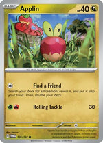 Applin 126 - SV06 Twilight Masquerade Reverse Holofoil - Poke-Collect