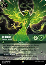 Diablo - Devoted Herald (Enchanted) (211/204) - Ursulas Return Holofoil - Poke-Collect