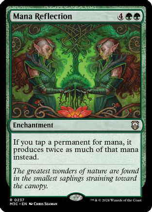 Mana Reflection (Ripple Foil) (M3C-237) - Modern Horizons 3 Commander Foil