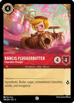Rancis Fluggerbutter - Chocolate Charger (108/204) - Shimmering Skies Cold Foil - Poke-Collect