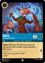 Basil - Practiced Detective (153/204) - Shimmering Skies Cold Foil - Poke-Collect