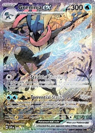 Greninja ex - 132 132 - SV Scarlet & Violet Promo Cards Holofoil - Poke-Collect