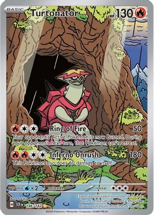 sv07 pokemon card list Turtonator 146