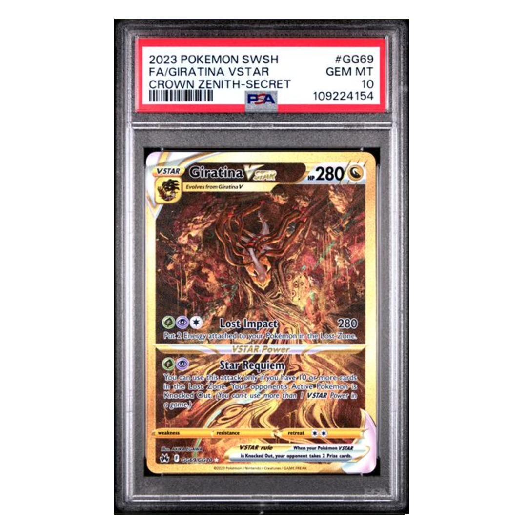 Giratina VSTAR Crown Zenith #GG69 PSA 10 Giratina VSTAR Crown Zenith #GG69 PSA 10