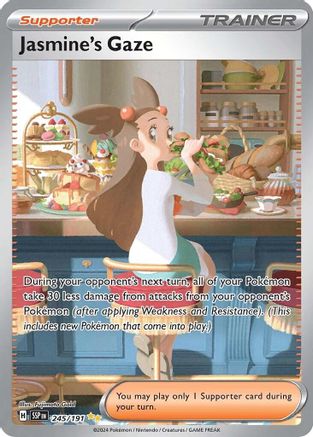 Jasmine's Gaze 245 - SV08 Surging Sparks Holofoil - Poke-Collect