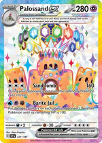 Palossand ex 221 - SV08 Surging Sparks Holofoil - Poke-Collect