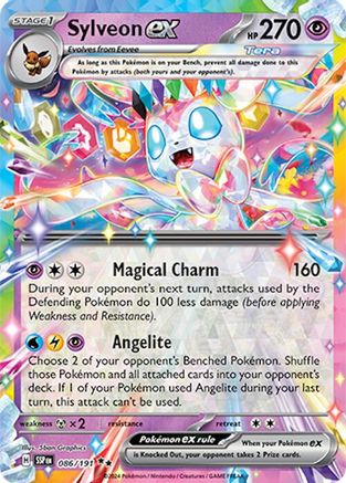 Sylveon ex 86 - SV08 Surging Sparks Holofoil - Poke-Collect