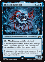 The Mindskinner (PPDSK-066) - Duskmourn: House of Horror Promos: (enchantment) Foil - Poke-Collect