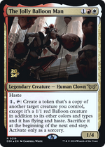 The Jolly Balloon Man (PRE-219) - Duskmourn: House of Horror Promos Foil - Poke-Collect