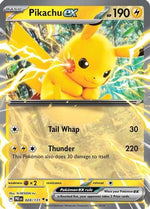 Pikachu ex - 028/131 - SV Prismatic Evolutions Holofoil - Poke-Collect