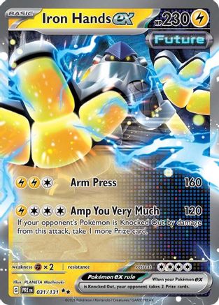 Iron Hands ex - 031/131 - SV Prismatic Evolutions Holofoil - Poke-Collect