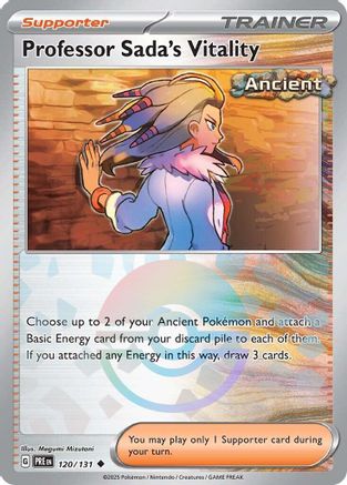 Professor Sada's Vitality (Poke Ball Pattern) - SV Prismatic Evolutions Holofoil - Poke-Collect