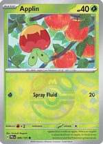 Applin (Master Ball Pattern) - SV Prismatic Evolutions Holofoil - Poke-Collect