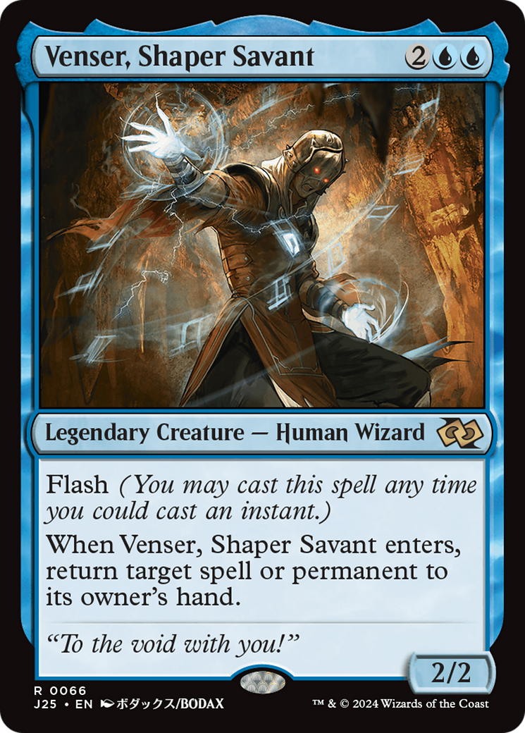 Venser, Shaper Savant (J25-066) - Foundations Jumpstart