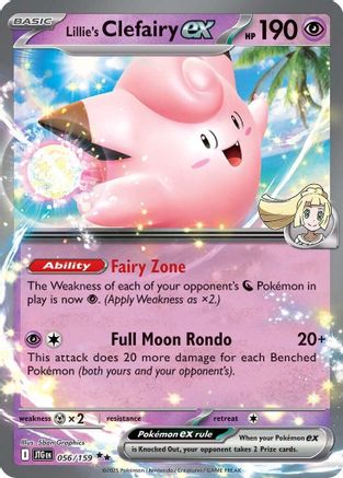 Lillie's Clefairy ex 056/159 - Holofoil SV09 Journey Together