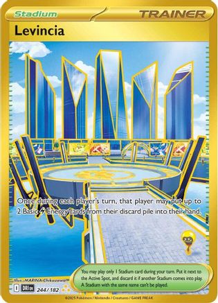 Levincia 244 - SV10 Destined Rivals Holofoil - Poke-Collect