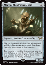 Marvin, Murderous Mimic (DSK-253) - Duskmourn: House of Horror - Poke-Collect